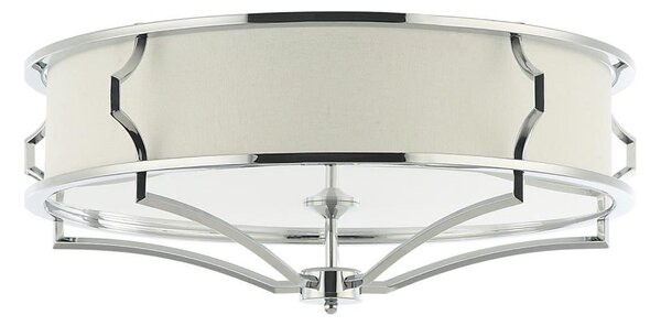 Open Design OR84429-Tаванно осветително тяло STESSO 6xE27/12W/230V Ø 85 см l. хром/бяла