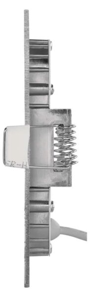 Вградено таванно LED осветително тяло NEXXO LED/7W/230V 3000/3500/4000K сребристо 12x12 cm