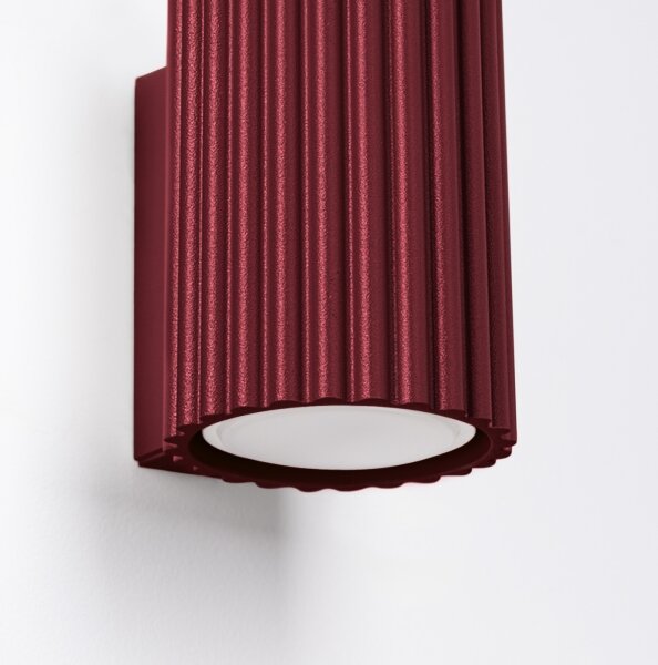 Brilagi - LED стенен аплик CRESTO 1xGU10/10W/230V 10 cm бордо