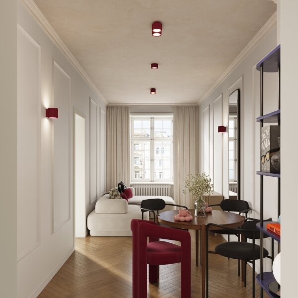 Brilagi - LED точково осветително тяло SFERA 1xGX53/30W/230V, диаметър 10 см, бордо