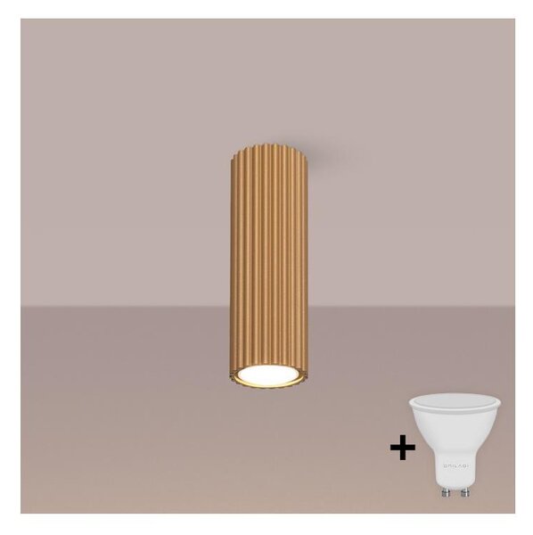 Brilagi - LED точково осветително тяло CRESTO 1xGU10/10W/230V 20 см златисто