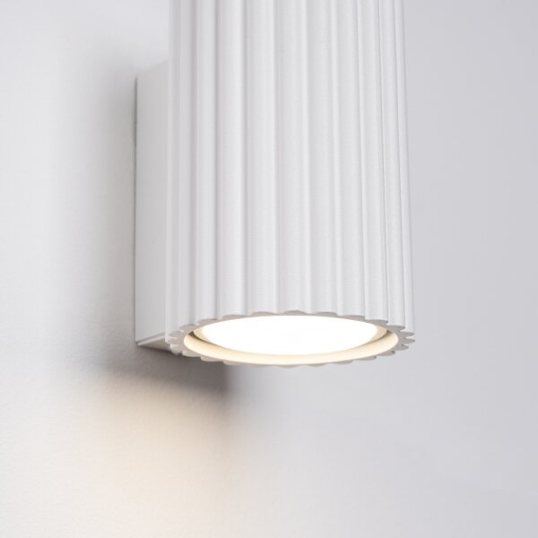 Brilagi - LED стенно осветително тяло CRESTO 1xGU10/10W/230V 10 cm бяло
