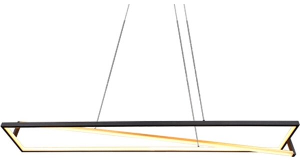 Trio - LED димируем полилей на кабел EDGE LED/35W/230V 2300/3000/4000K черен