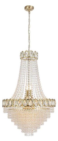 Searchlight 1711-11SB - Полилей на верига LOUIS PHILLIPE 8xE14/60W/230V