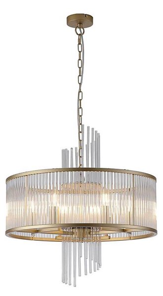 Searchlight 11600-6GO - Полилей на верига LARA 6xE14/60W/230V