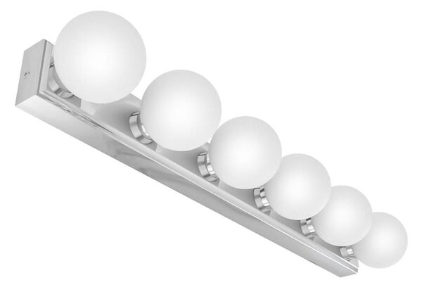 Open Design OR85693 - Стенно осветително тяло MERINO 6xG9/8W/230V 61 см IP44 гланцов хром