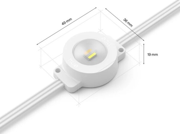 Philips - LED RGBW димируема външна гирлянда Hue FESTAVIA 32xLED 18m IP65