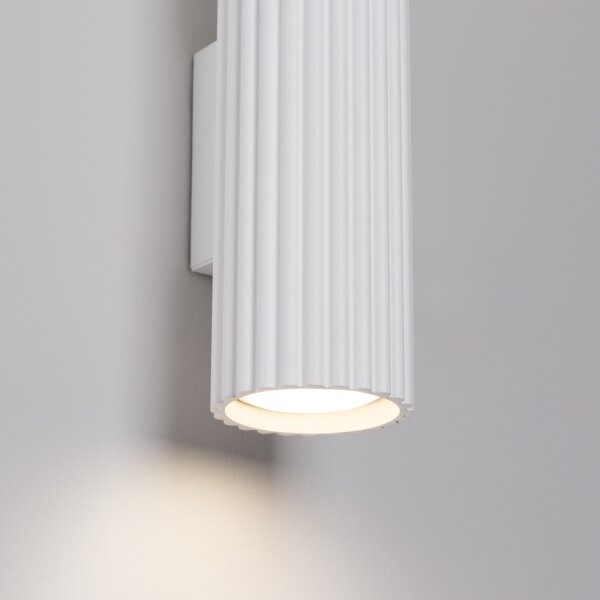 Brilagi - LED стенна лампа CRESTO 2xGU10/10W/230V 30 см бяла