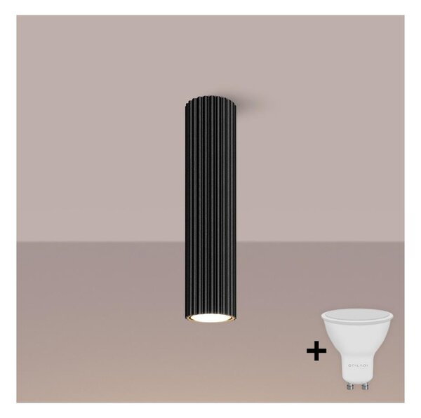 Brilagi - LED точково осветително тяло CRESTO 1xGU10/10W/230V 30 см черно