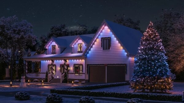 Philips - LED RGBW удължителна димируема външна гирлянда Hue FESTAVIA 16xLED 9m IP65