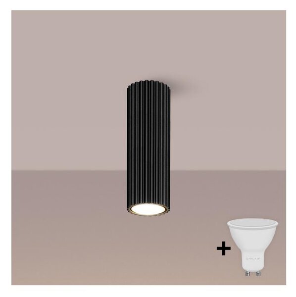 Brilagi - LED точково осветително тяло CRESTO 1xGU10/10W/230V 20 см черно
