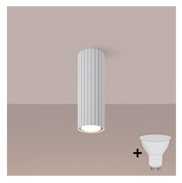 Brilagi - LED точково осветително тяло CRESTO 1xGU10/10W/230V 20 cm бяло