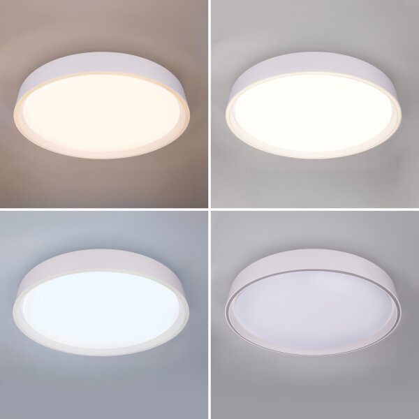 Brilagi-LED димируемо осветително тяло NANCI LED/60W/230V 3000-6500K Ø 49 cm бяло с дистанционно управление