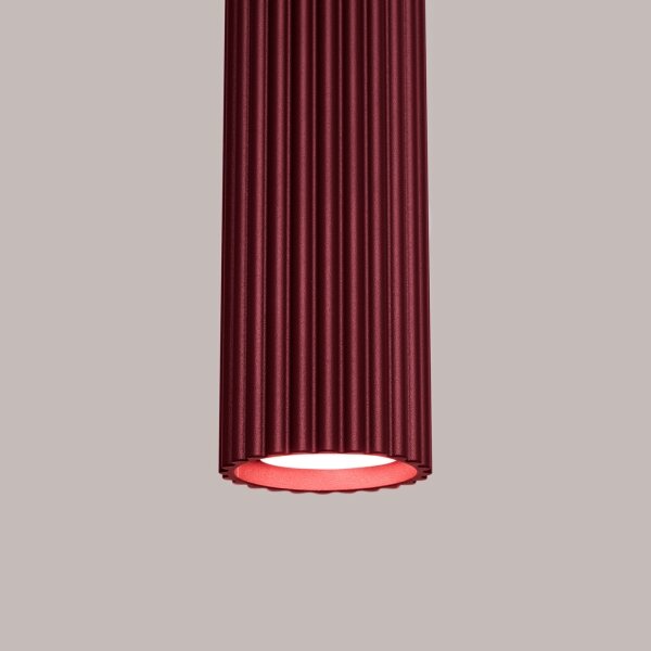 Brilagi - LED полилей на кабел CRESTO 1xGU10/10W/230V бордо