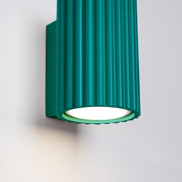 Brilagi - LED стенен аплик CRESTO 1xGU10/10W/230V 10 cm тюркоазен