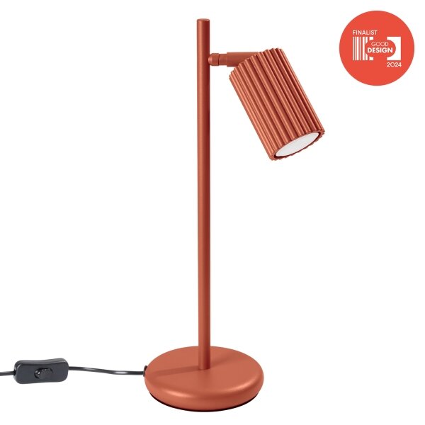 Brilagi - LED настолна лампа CRESTO 1xGU10/10W/230V червена