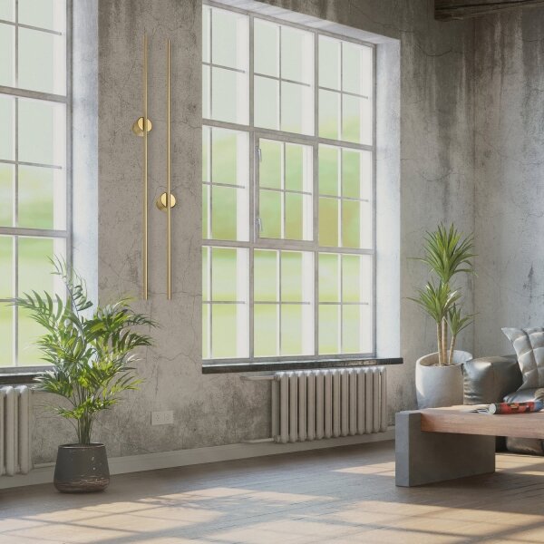 LED стенна лампа LANA LED/12W/230V 4000K матово златисто покритие