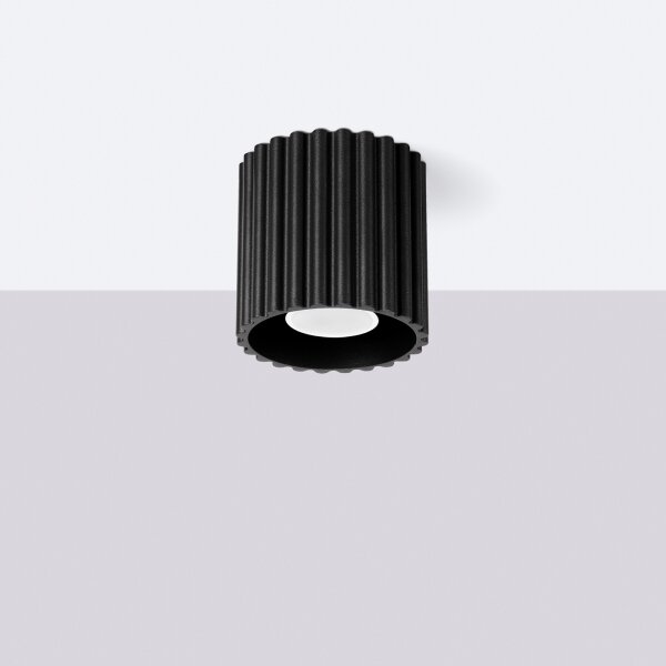 Brilagi - LED точково осветително тяло SFERA 1xGU10/10W/230V, Ø 10 см, черно