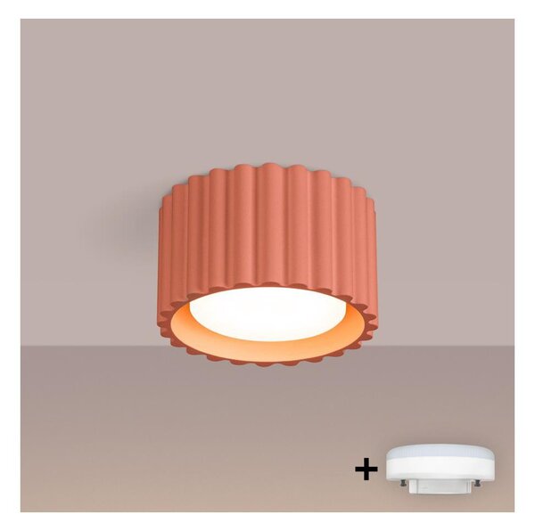 Brilagi - LED точково осветително тяло SFERA 1xGX53/30W/230V диаметър 10 см розово
