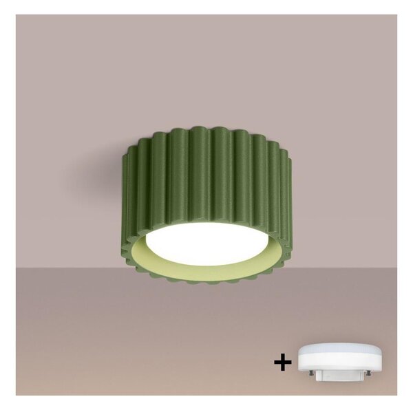 Brilagi - LED точково осветително тяло SFERA 1xGX53/30W/230V, диаметър 10 см, зелено