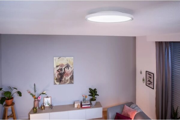 Philips - димируема LED таванна лампа Hue AURELLE LED/21W/230V Ø 39,5 см бяла