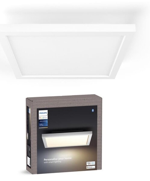 Philips - Димируем LED таванен плафон Hue AURELLE LED/19W/230V 30x30 cm бял