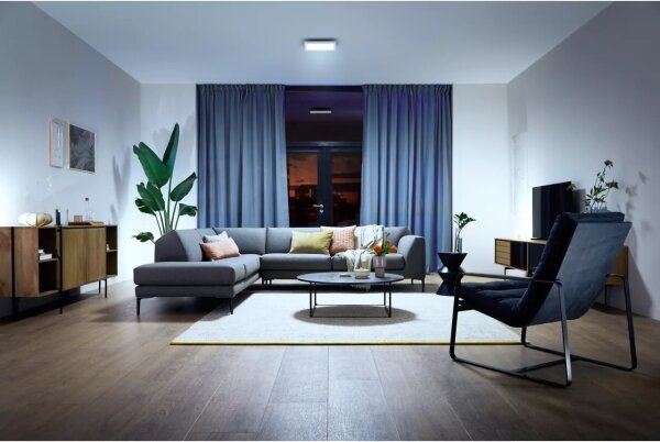 Philips - Димируем LED таванен плафон Hue AURELLE LED/19W/230V 30x30 cm бял