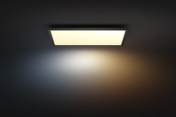 Philips - LED димируемо таванно осветително тяло Hue AURELLE LED/39W/230V 60x60 cm черно