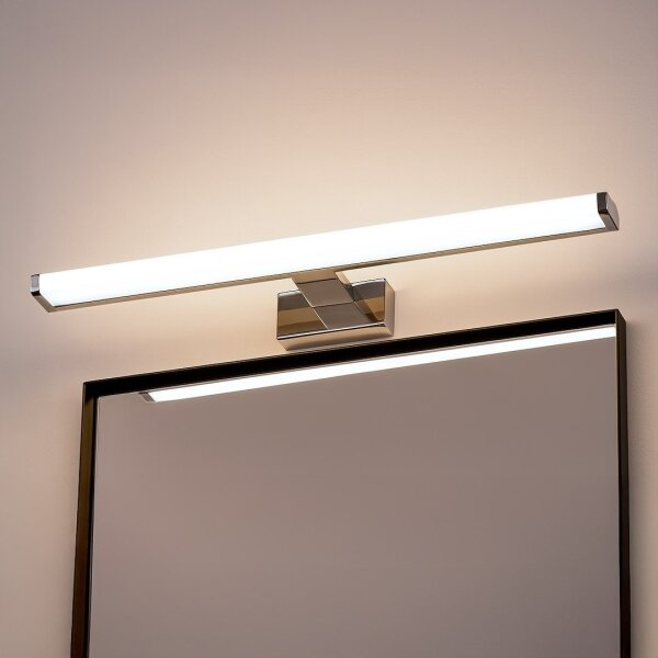 LED осветление за огледало за баня MIRORE LED/10W/230V 60 cm IP44 лъскав хром