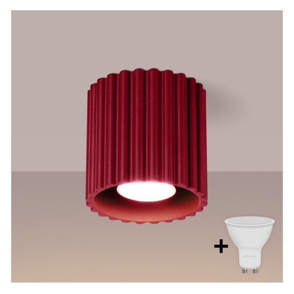 Brilagi - LED точково осветително тяло SFERA 1xGU10/10W/230V Ø 10 см бордо