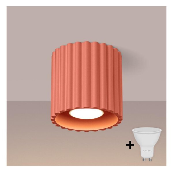 Brilagi - LED точково осветително тяло SFERA 1xGU10/10W/230V Ø 10 см розово
