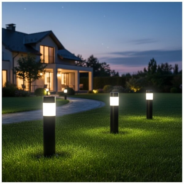 Соларна LED лампа AURORA LED/1xAAA 4000K IP44 100 mAh