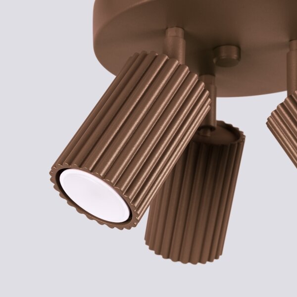 Brilagi - LED спот CRESTO 3xGU10/10W/230V кафяво