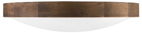 Brilagi - LED таванно осветително тяло CARVALHO SLIM 3xE27/60W/230V, дъб/орех, Ø
