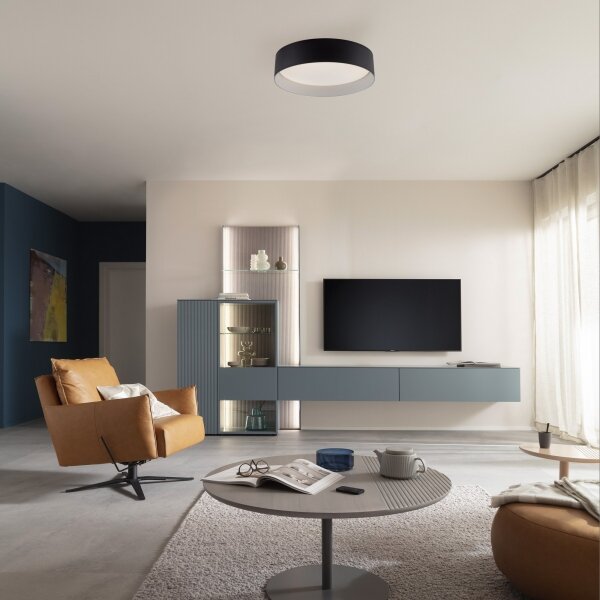 Schöner Wohnen 14593-18 -LED димируемо таванно осветително тяло TAVOLI LED/10W/230V черно + с дистанционно управление