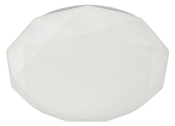 LED плафон HEX, 72W, 230V, 3000–6000K, Ø 50 см, бял, с възможност за димиране + дистанционно управление