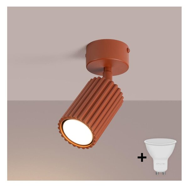 Brilagi - LED точково осветително тяло CRESTO 1xGU10/10W/230V червено
