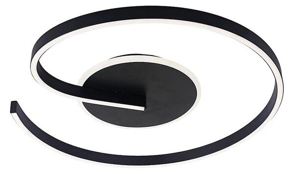 LED таванна лампа LORENZO LED/22W/230V Ø 50 см, черна