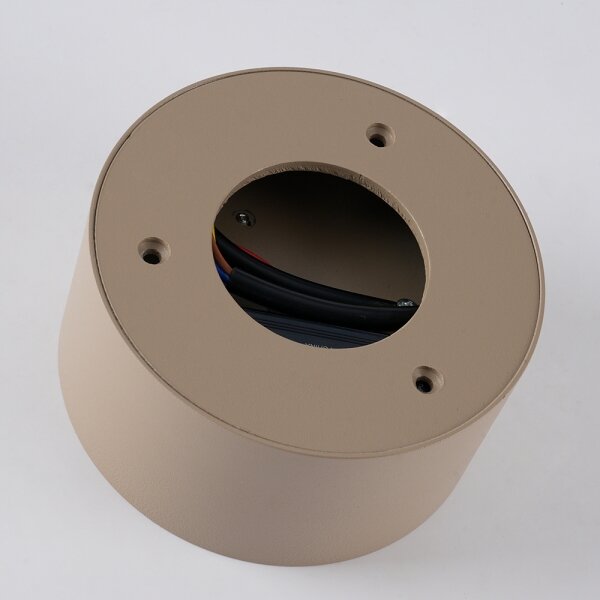 Brilagi - LED таванно осветително тяло за баня FORIS LED/9W/230V диам. 9 см бежово IP44