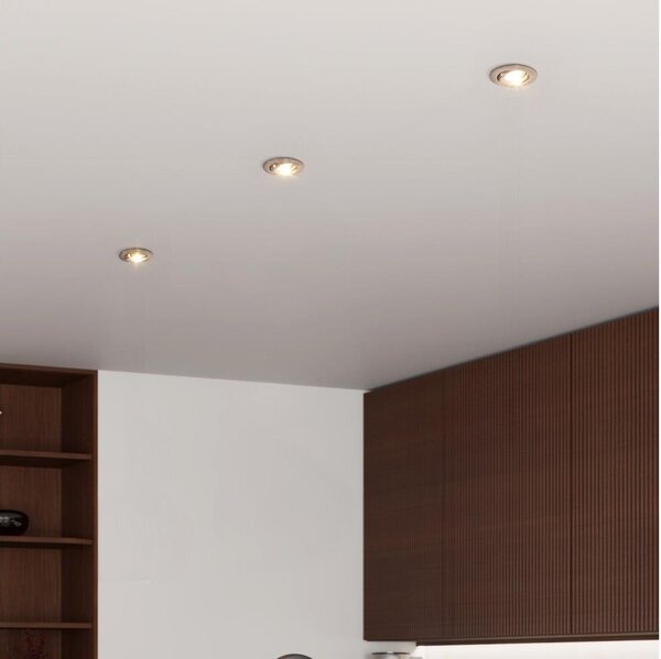 Eglo 902259 - Комплект 3x LED таванни точкови осветителни тела BARRANCO 1xGU10/4,5W/230V хром