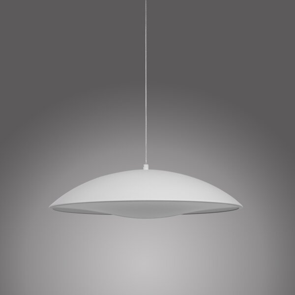 Schöner Wohnen 14606-16 - димируема LED висяща лампа на кабел LENTE LED/17W/230V Ø40 см бяла