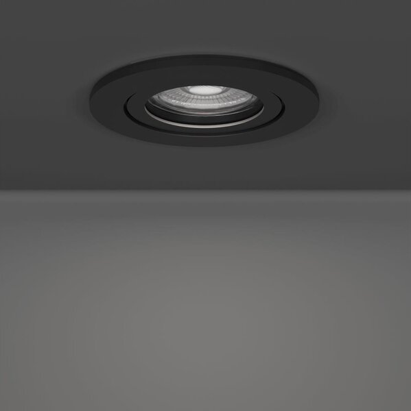 Eglo 902264 - LED вградено точково осветително тяло BARRANCO LED/4,8W/230V черно