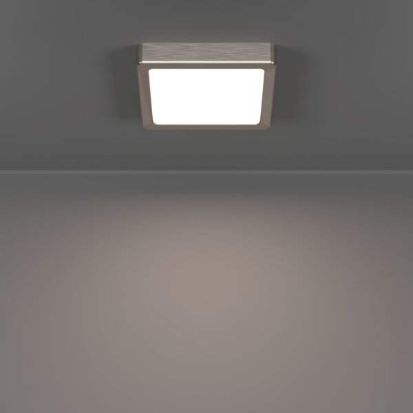 Eglo 901319 - LED плафон FUEVA LED/7W/230V 2700/4000/6500K 15x15 cm хром
