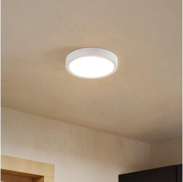 Eglo 901307-LED Плафон FUEVA LED, 11,5 W, 230 V, 2700/4000/6500 K, Ø21,1 см, бял