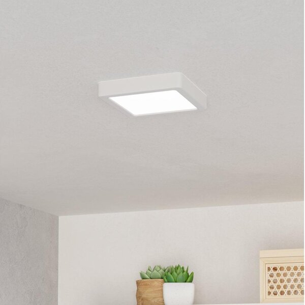 Eglo 901311 - LED таванно осветително тяло FUEVA LED/7W/230V 2700/4000/6500K 15x15 cm бяло