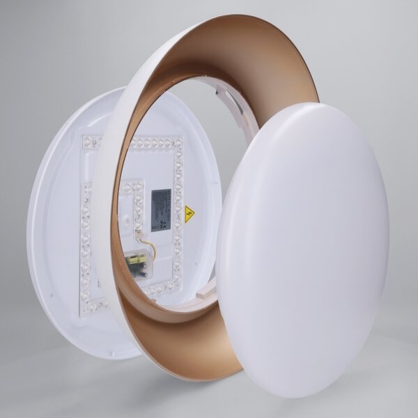 Brilagi - Димируемо LED осветително тяло ALVA LED/48W/230V 3000-6500K Ø 51 cm бяло + дистанционно управление