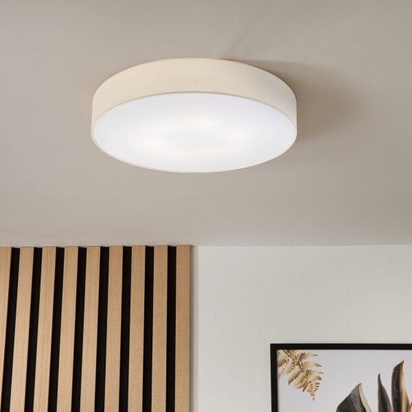 Brilagi - LED таванно осветително тяло SIRIJA 6xE27/60W/230V Ø 80 см кремаво