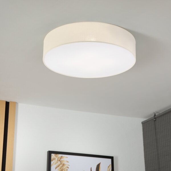 Brilagi - LED таванно осветително тяло SIRIJA 4xE27/60W/230V диам. 60 см кремаво