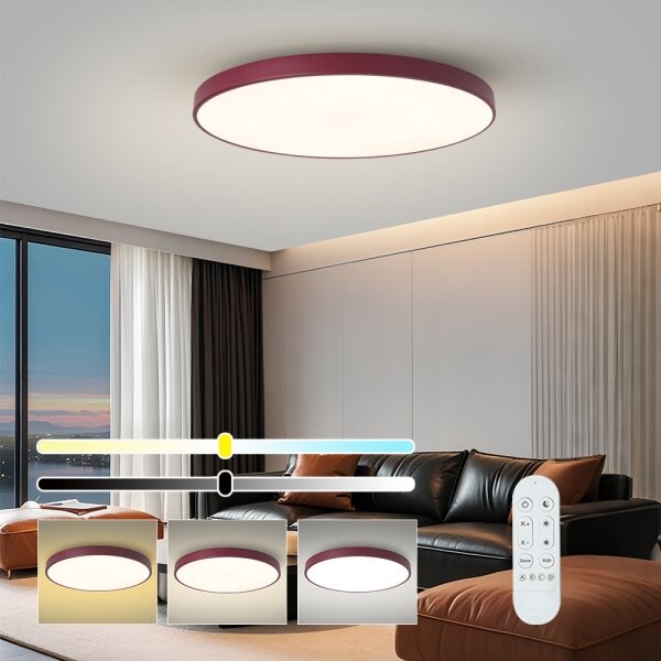 Brilagi-LED Димируемо осветително тяло POOL SMART LED/100W/230V 80 cm Wi-Fi Tuya+ДУ бордо