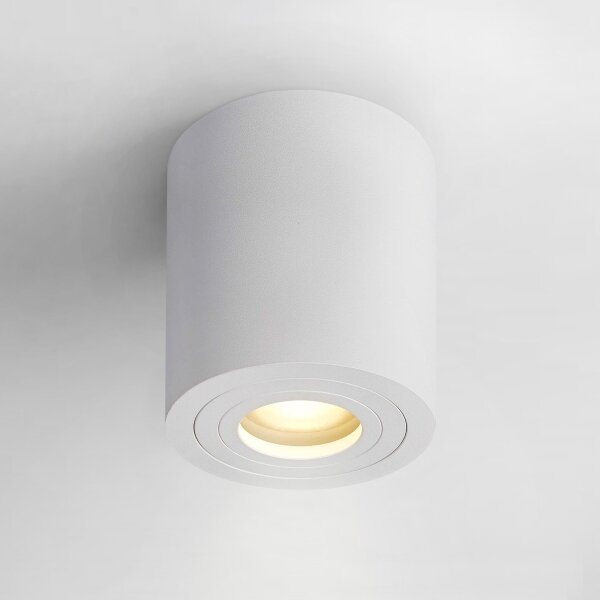 Zuma Line ACGU10-158-N - LED RGBW димируемо точково осветително тяло 1xGU10/4,8W/230V IP44 бяло + дистанционно управление